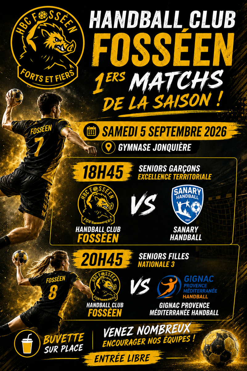 C’est enfin le retour !!! Saison 2026 2027 !
