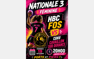 HBC FOS - CONV CAVAILLON SUD DURANCE