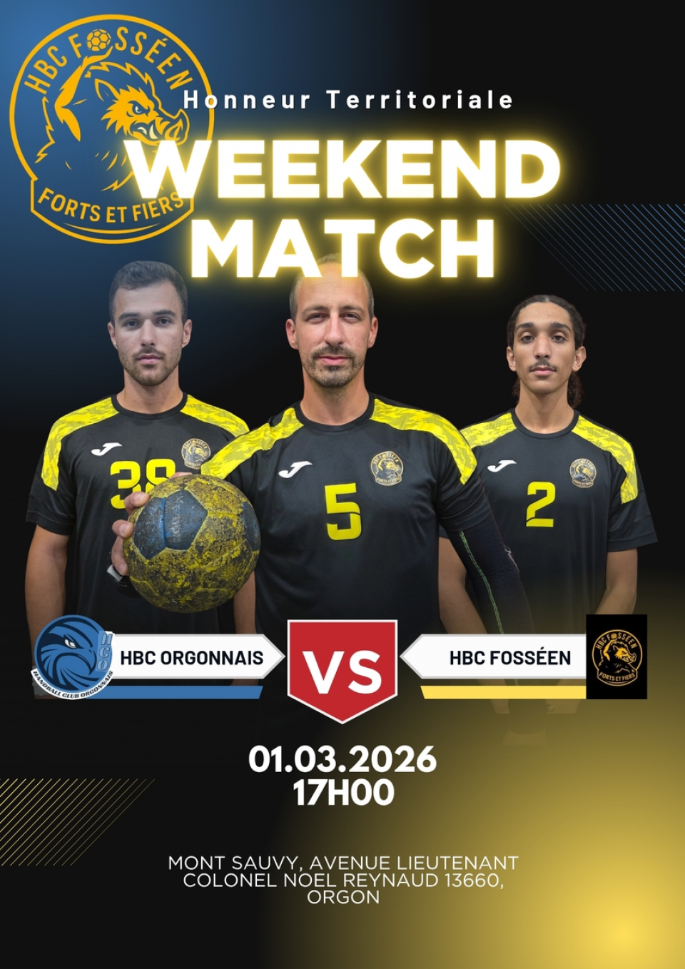SG1 HBC ORGONNAIS - HBC FOS